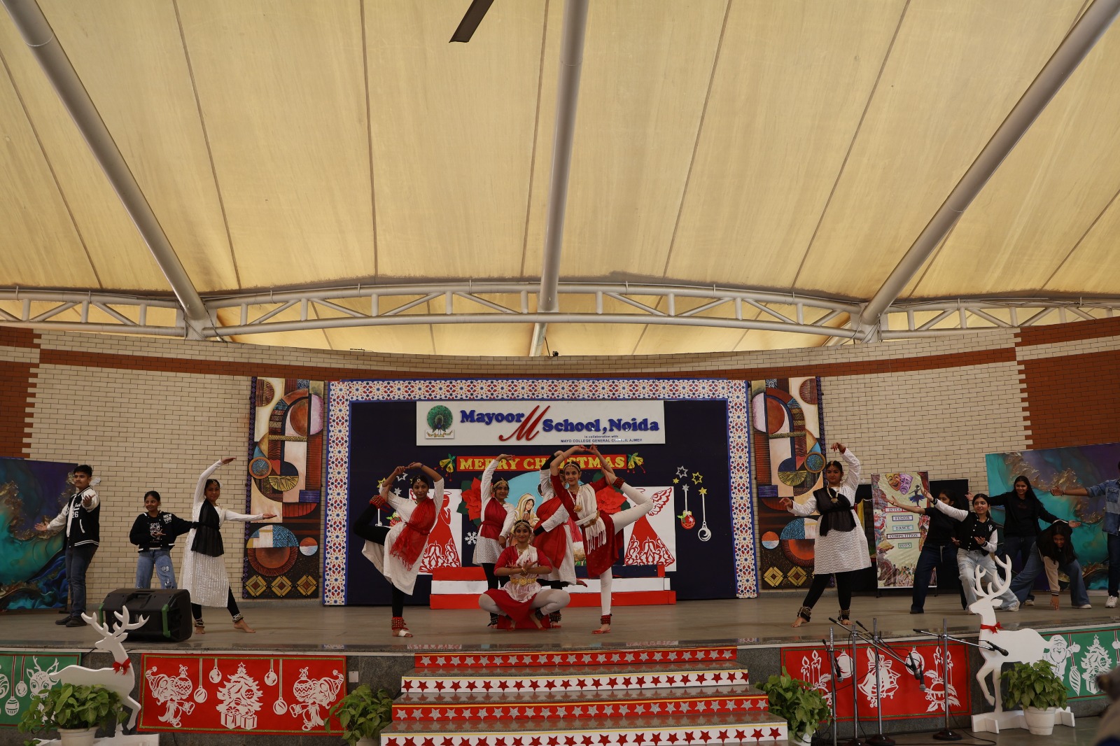 A Symphony of Spirit and Rhythm: Mayoor School, Noida Celebrates Christmas and Fusion Dance